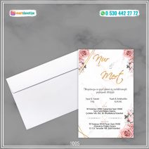 BEYAZ ZARFLI MODEL-1005
