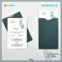 Kapalı Yeşil Zarflı Model – 1015