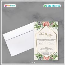 BEYAZ ZARFLI MODEL-1040