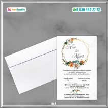 BEYAZ ZARFLI MODEL-1081