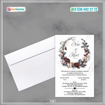 BEYAZ ZARFLI MODEL-1087