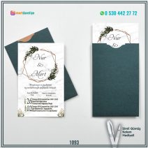 Kapalı Yeşil Zarflı Model – 1093