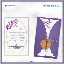 MOR ZARFLI DAVETİYE MODELİ MF1102