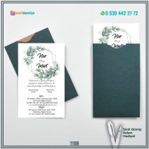 Kapalı Yeşil Zarflı Model – 1108