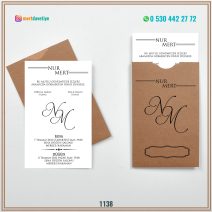 Kraft Zarf Baskılı Model – 1138