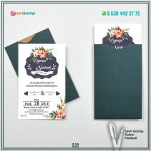 Kapalı Yeşil Zarflı Model – 532