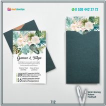 Kapalı Yeşil Zarflı Model – 712