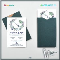 Kapalı Yeşil Zarflı Model – 833