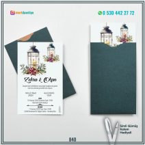 Kapalı Yeşil Zarflı Model – 840