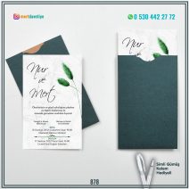 Kapalı Yeşil Zarflı Model – 878