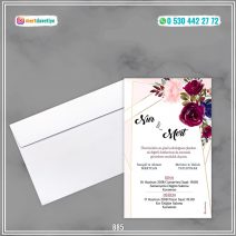 BEYAZ ZARFLI MODEL-885