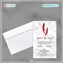 BEYAZ ZARFLI MODEL-992