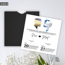 Kare Siyah Zarflı Model – K1034
